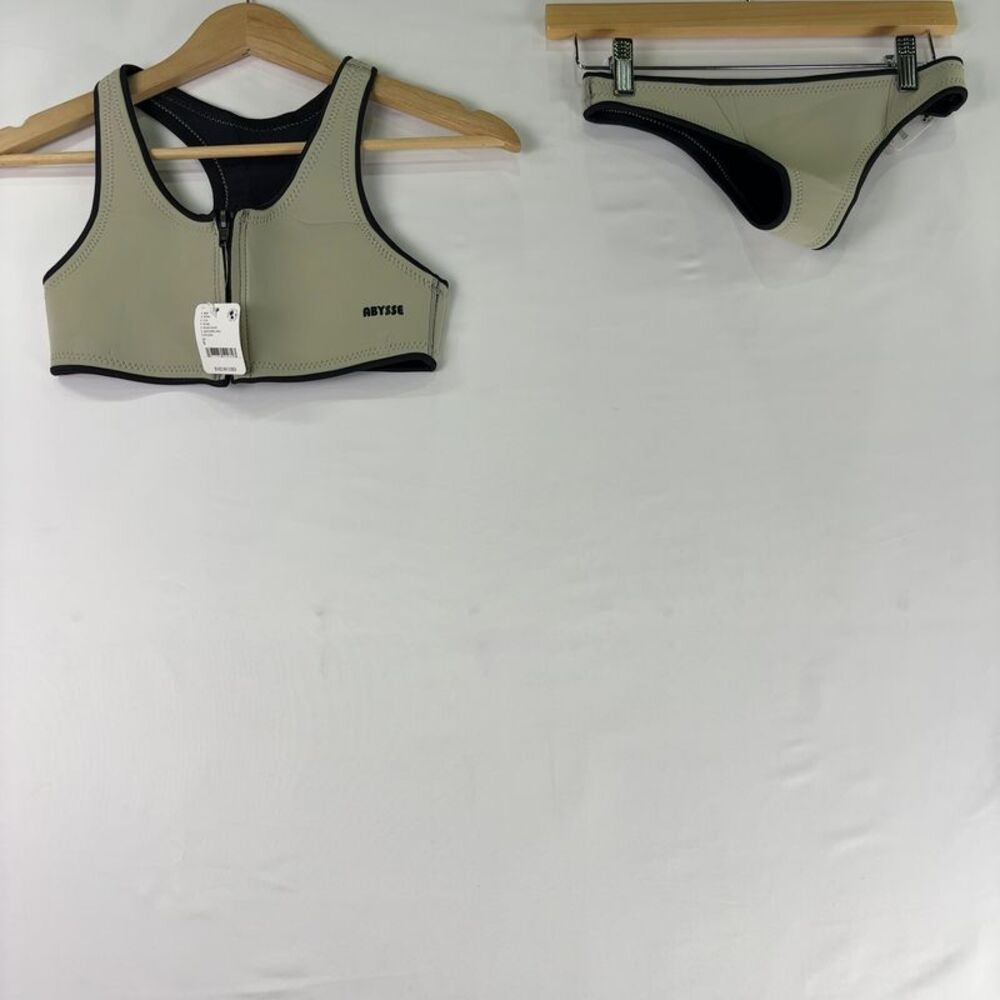 Abysse Abysse Jenna Bikini SET pearl black ivory surf wet suit FP SWIM